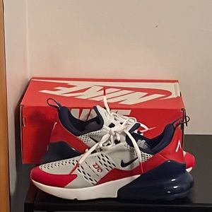 A shoe Nike Air Max 270 (GS) Color:Red,White,Blue